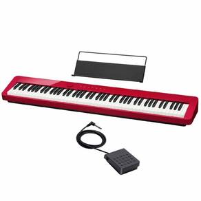 Piano Digital Casio Cdp-S160 Vermelho Kit Completo - Super Sonora