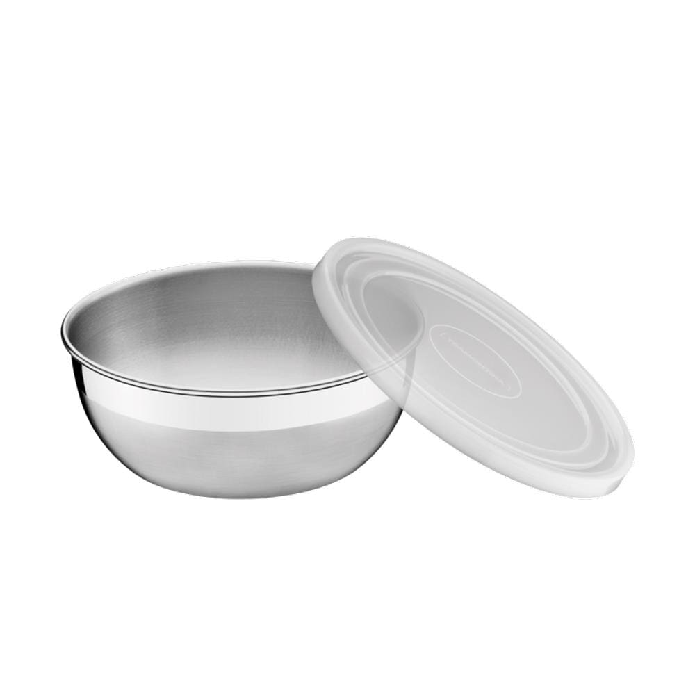 Pote Redondo Tramontina Freezinox em Aço Inox com Tampa Plástica 14 cm 0,8 L 6 Tramontina 61222140
