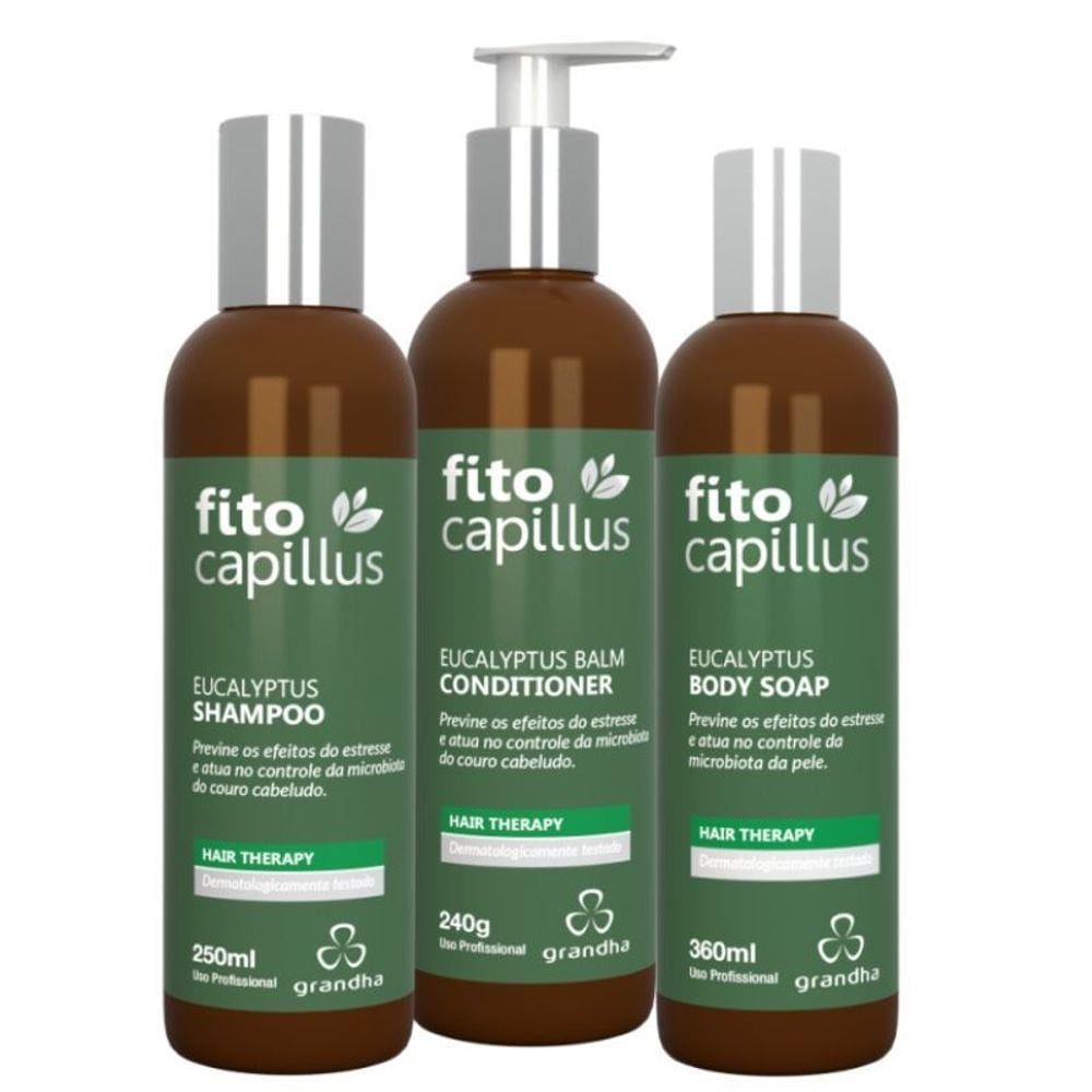 Fito Capillus Eucalyptus Terapia Capilar Grandha Kit Completo