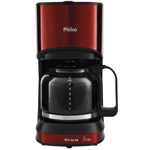 Cafeteira Inox Red Philco 127V PCF41 Menor preço em Cafeteira Inox Red Philco 127V PCF41