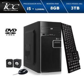 PC Gamer ICC, Intel Core I3, 3.20Ghz, 4GB, 1TB