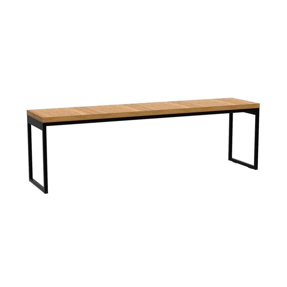 Banco de Jantar Industrial 2 Lugares Stanford 150 cm