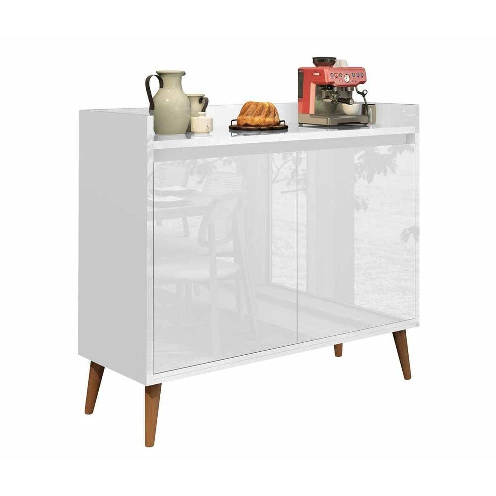 Balcão Buffet Retrô Delta 2 Portas - MoveisAqui