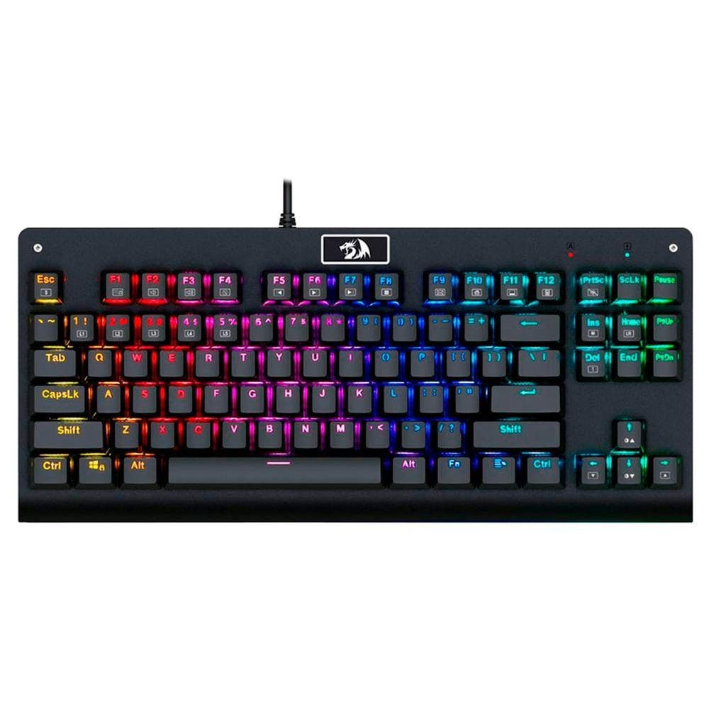 Teclado Mecânico Redragon Dark Avenger - RGB - Switch Outemu Blue - K568RGB-2 - ABNT2