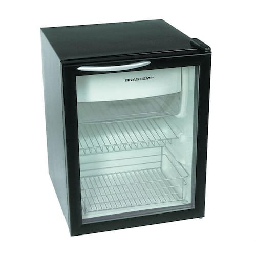 Frigobar Brastemp 76 Litros com Porta de Vidro BZA08AE ? 127 volts - 220V Menor preço em Frigobar Brastemp 76 Litros com Porta de Vidro BZA08AE ? 127 volts - 220V