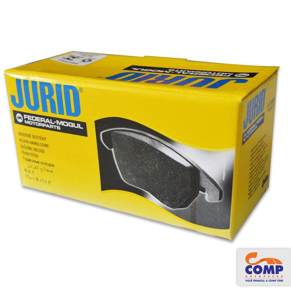 Pastilha de Freio Dianteira Duster 2011 em diante Jurid HQJ-2297 sistema Lucas
