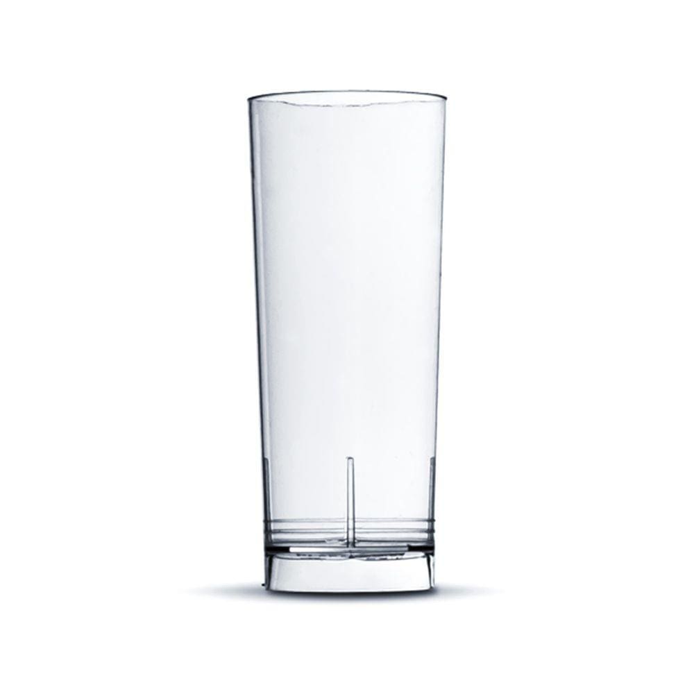 Copo de Acrílico Pit 65ml Transparente 10un Plastilânia