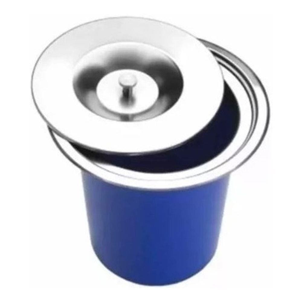 Lixeira Pia Cozinha Embutir 3 Litros Inox