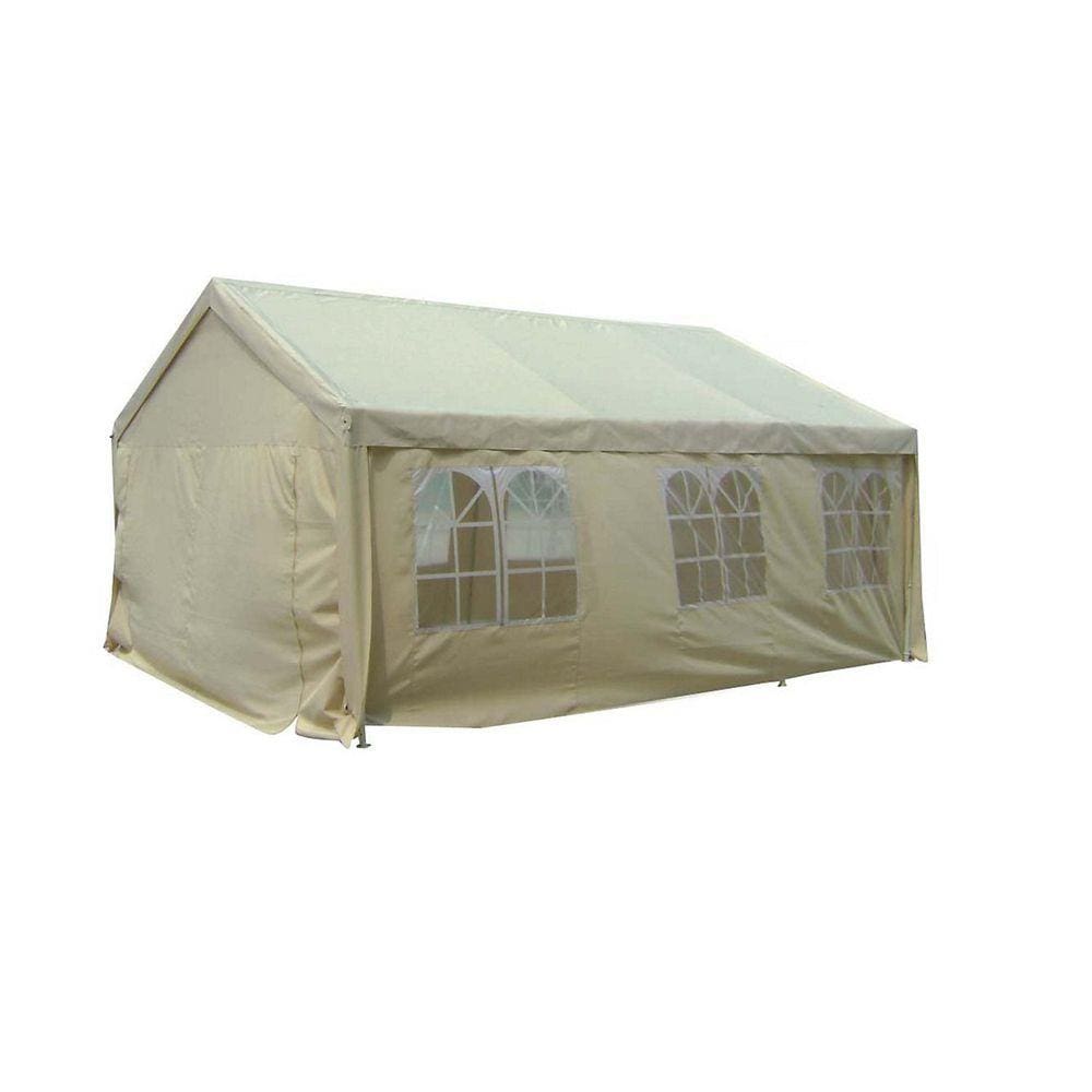 Gazebo para Eventos com Paredes 3x6m Bege Just Home Collection