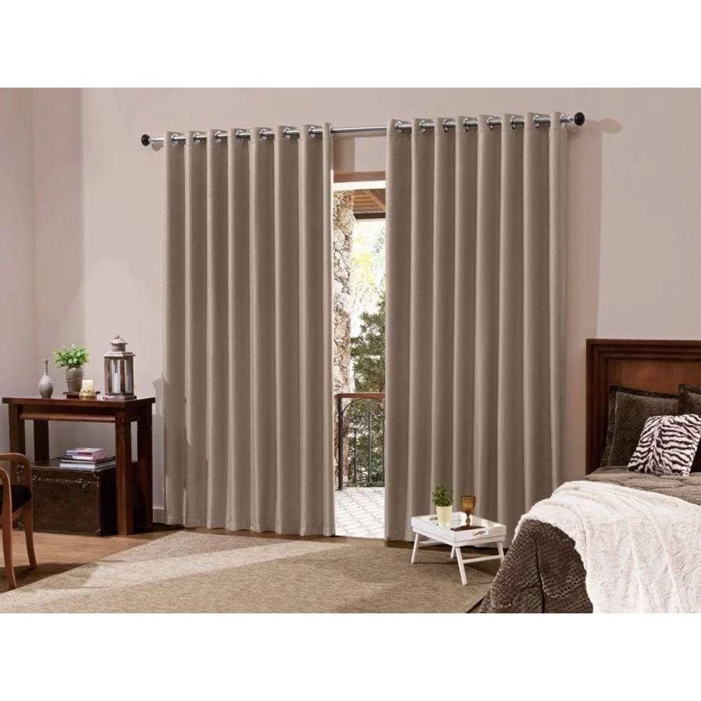 Cortina Blackout Tecido 4x2,3 Sala/Quarto