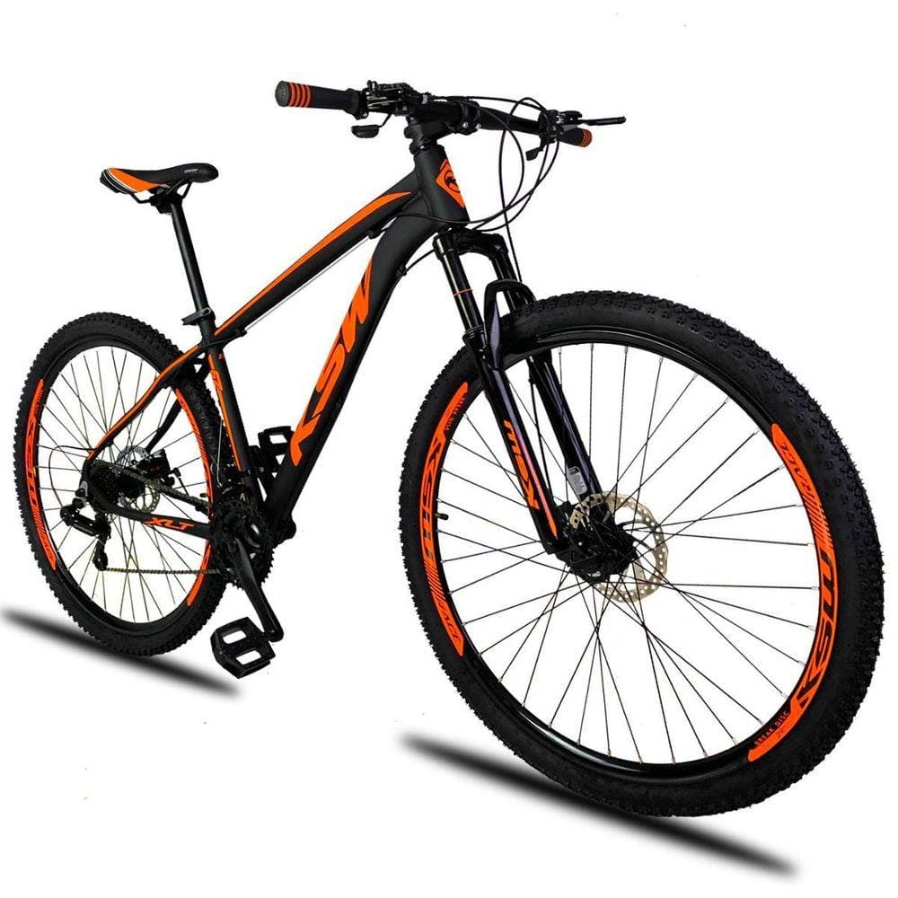 Bicicleta aro 29 ksw grau extra