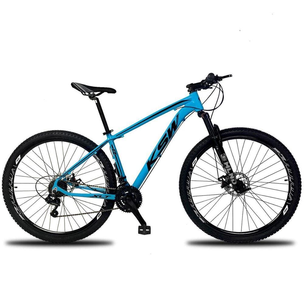 Bicicleta Aro 29 Quadro 17 Ksw Xlt Aluminio Câmbios Shimano 21V Disco