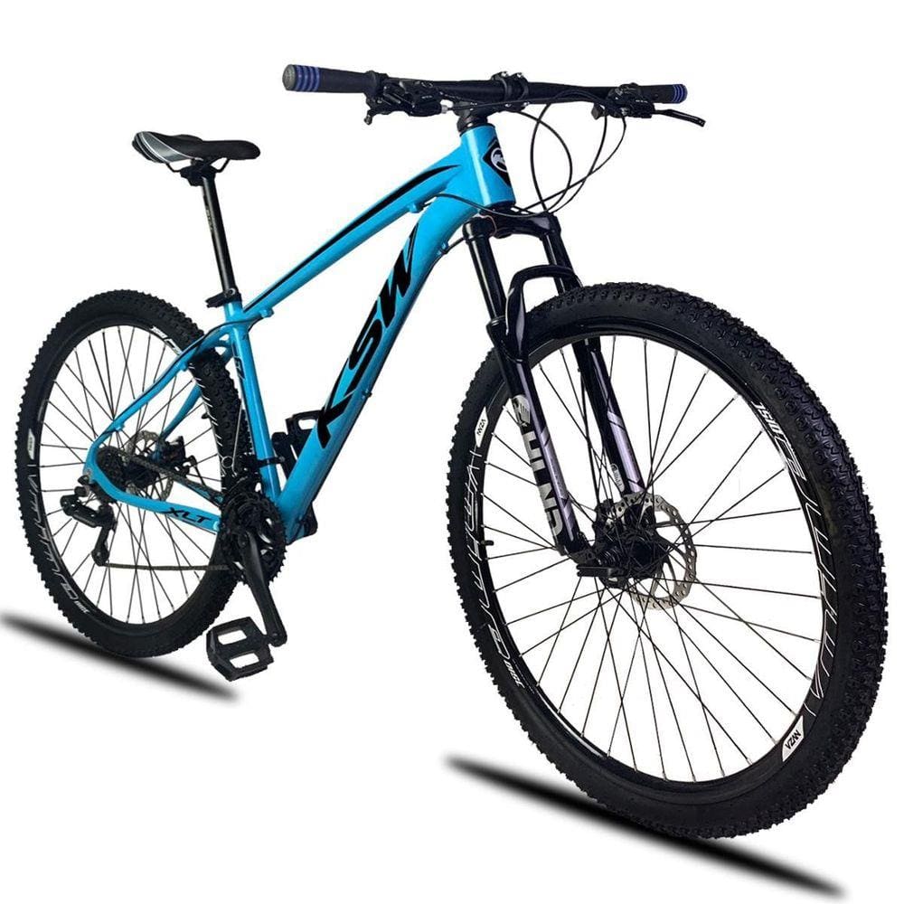 Bicicleta aro 29 ksw grau extra