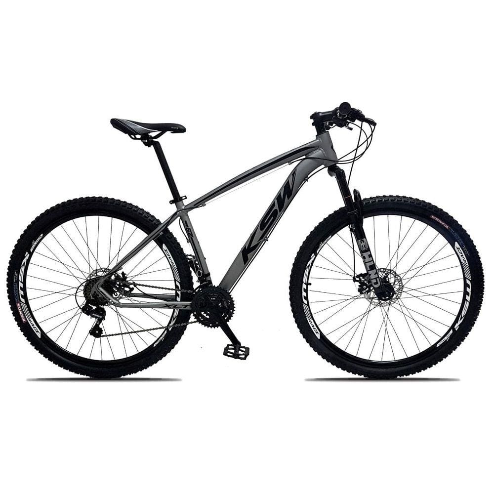Bicicleta Aro 29 Quadro 17 Ksw Xlt Aluminio Câmbios Shimano 21V Disco