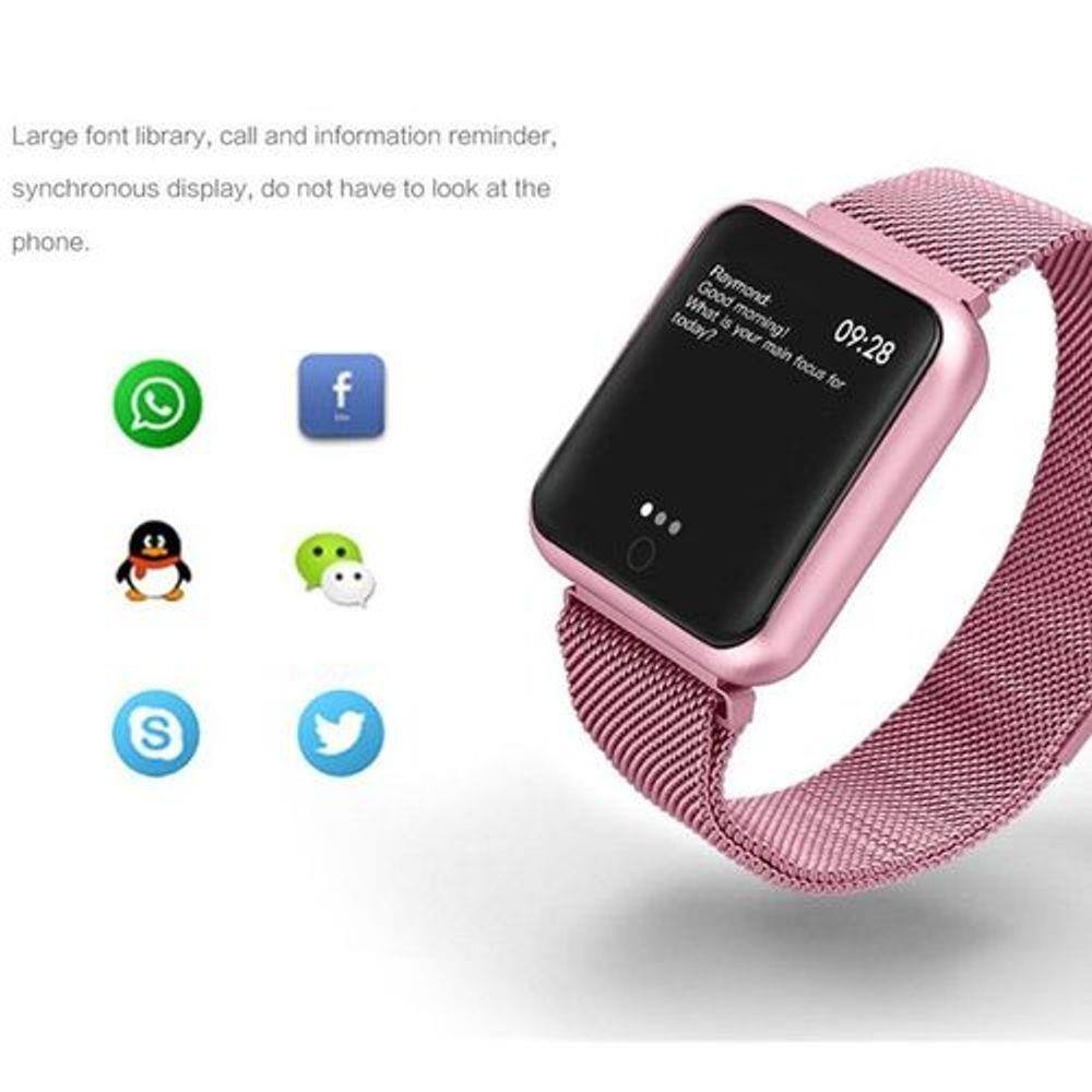 relogio smartwatch inteligente p70 pro