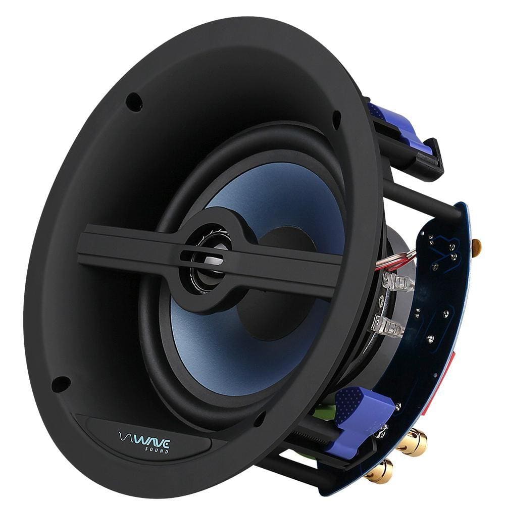 Caixa de embutir Wave Sound WSR120 6,5” 120w - Tela Quadrada Branca (UN)