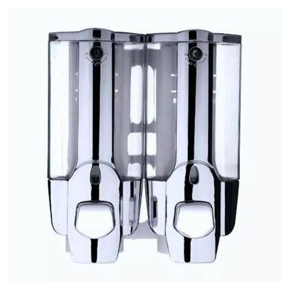 Dispenser Duplo Shampoo Sabonete Alcool