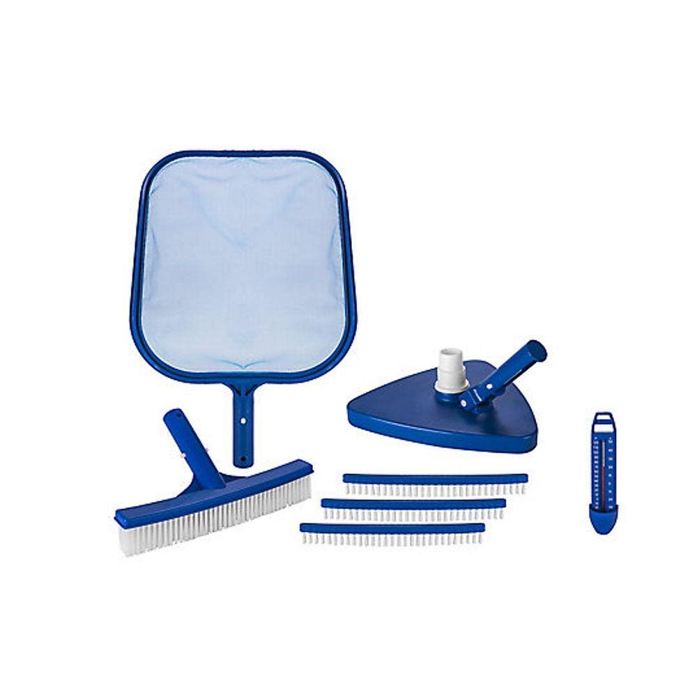 Kit Limpeza para fundo da Piscina Azul