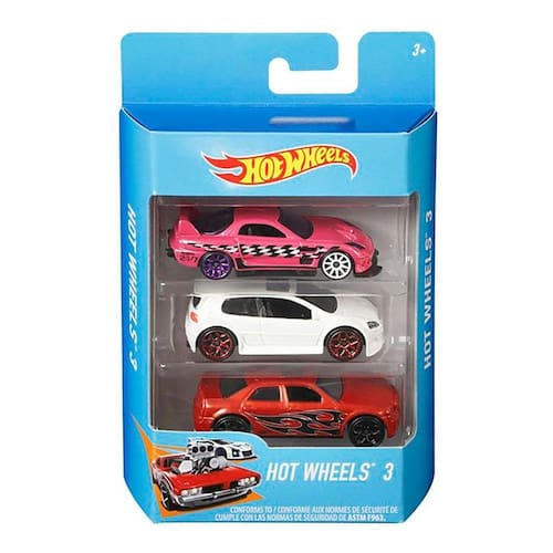 imagem-Hot Wheels-Pacote 3 Carros