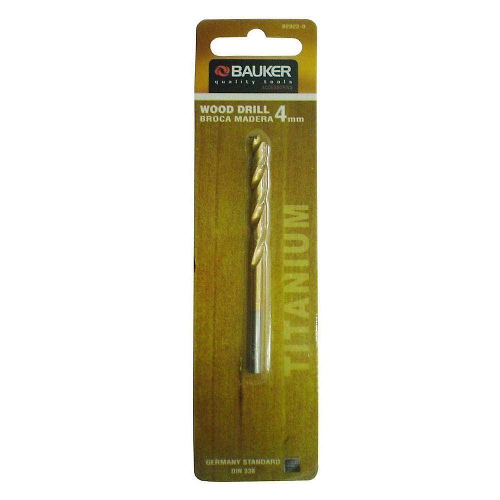 Broca para Madeira 4.0mm DOWO41C 1 Unidade Bauker