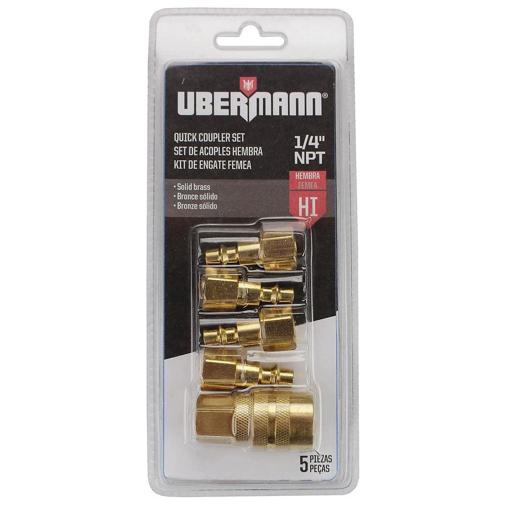 Conjunto de Conector Rápido 5U-35G Hi Rle 1/4 Ubermann