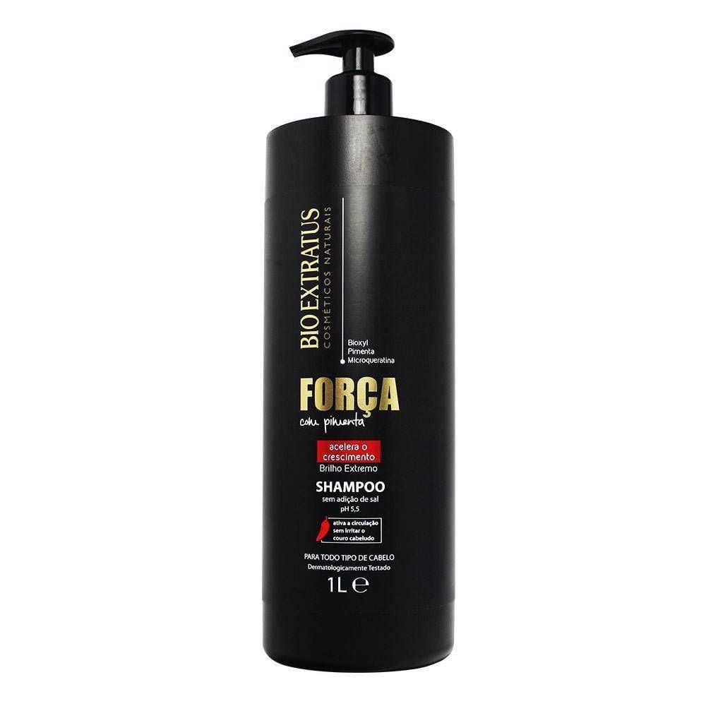 Shampoo Força Com Pimenta - Bio Extratus 1lt