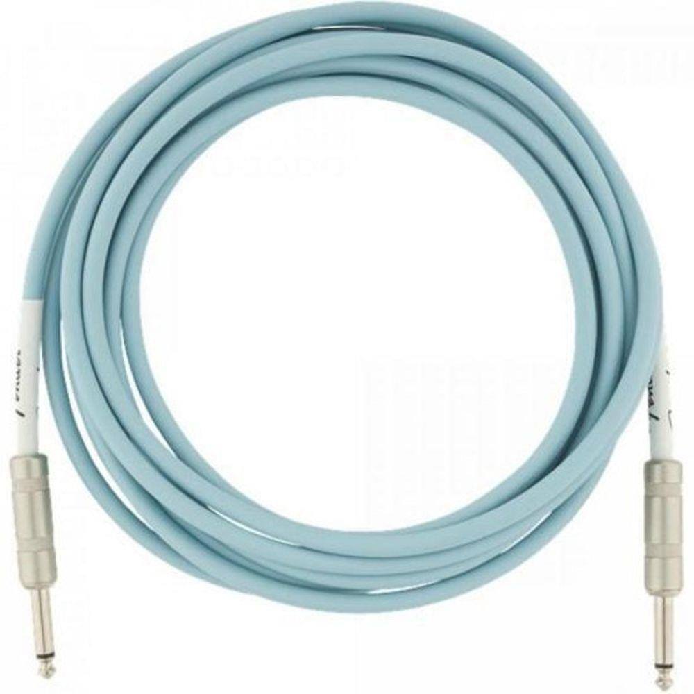 Cabo Para Guitarra 3M Series Daphne Blue Fender