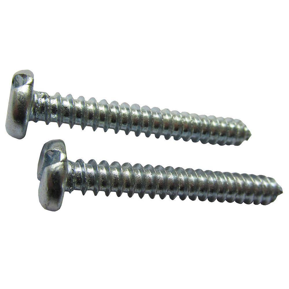 Parafuso 2,9x16mm Cabeça Panela Rosca Auto Atarraxante Cromado 20 Peças