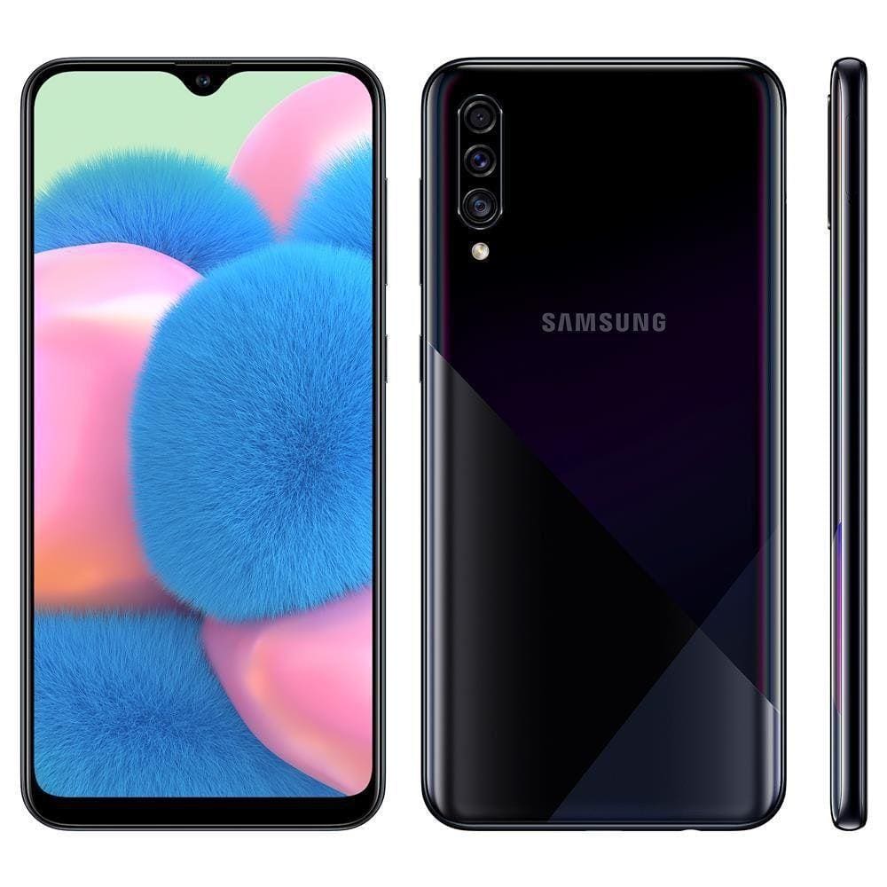 Smartphone Samsung Galaxy A30S Preto 64Gb Com Tv Digital
