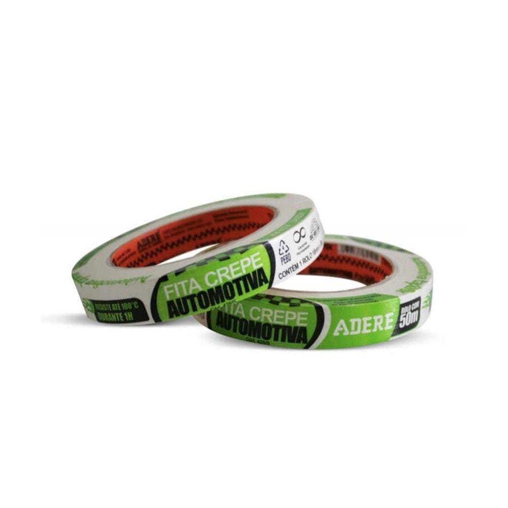 Fita Crepe Automotiva 18mmx50m Adere 50 Unid