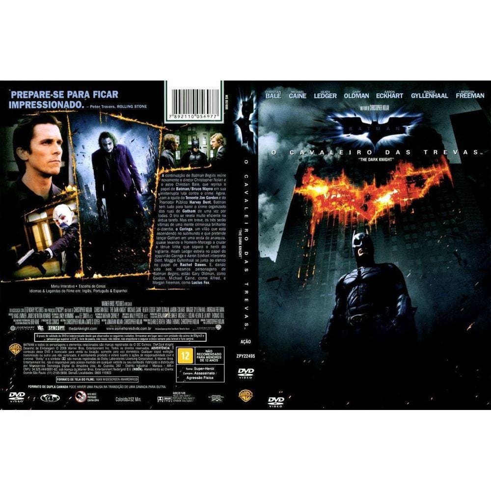 Dvd - Batman - O Cavaleiro Das Trevas