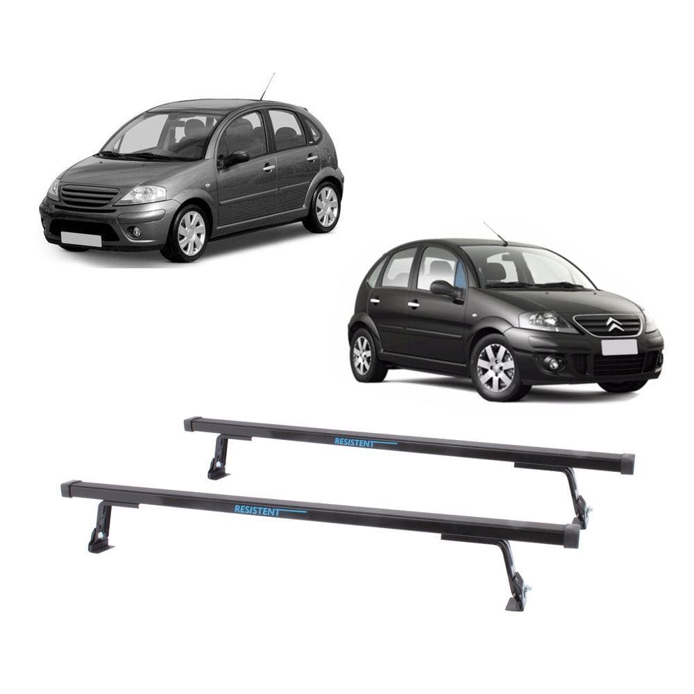 Rack Teto Resistent Citroen C3 2002 a 2012 4pts LW120