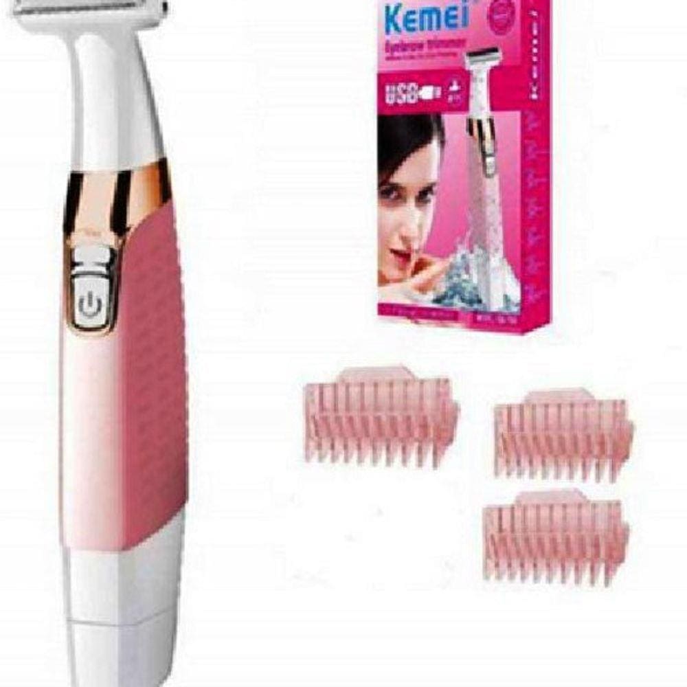 Depilador Portátil Feminino Kemei 1900 Prova D`Agua