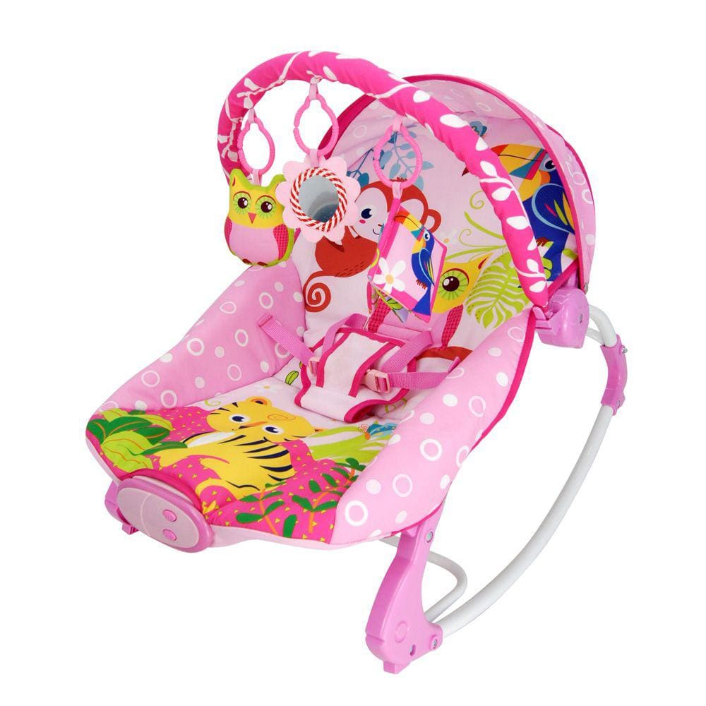 Cadeira de Descando 20Kgs Corujinha Rosa Dican