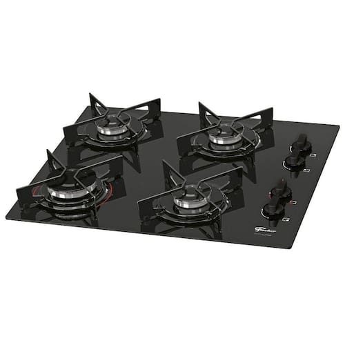 Fogão Cooktop Fischer Bivolt 4Q Fit Line Gás Mesa Vidro - 26342-57175 Menor preço em Fogão Cooktop Fischer Bivolt 4Q Fit Line Gás Mesa Vidro - 26342-57175