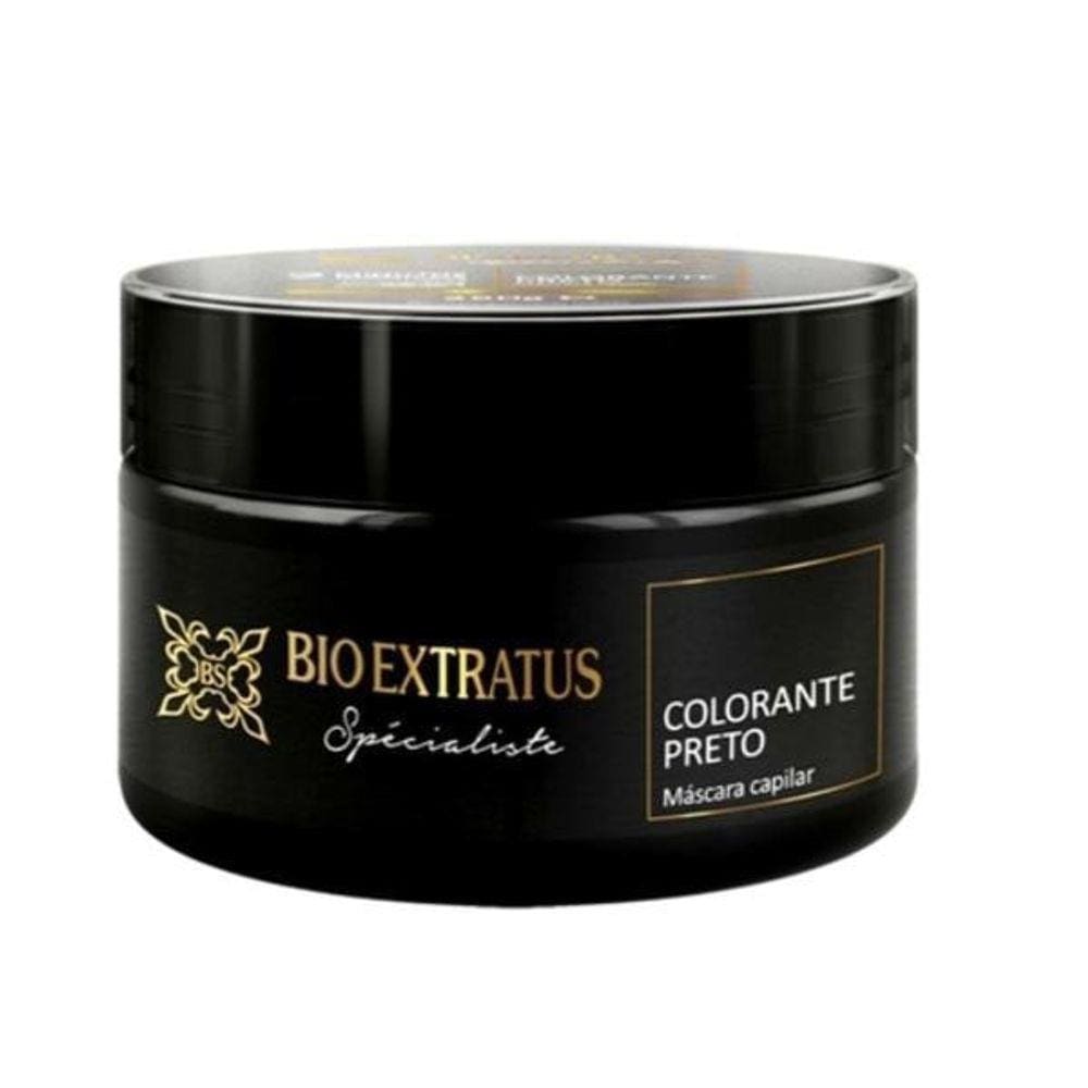 Mascara Colorante Preta Bio Extratus 2 Minutos 250G
