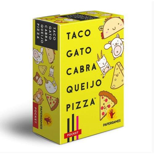 imagem-Taco Gato Cabra Queijo Pizza Jogo de Cartas 