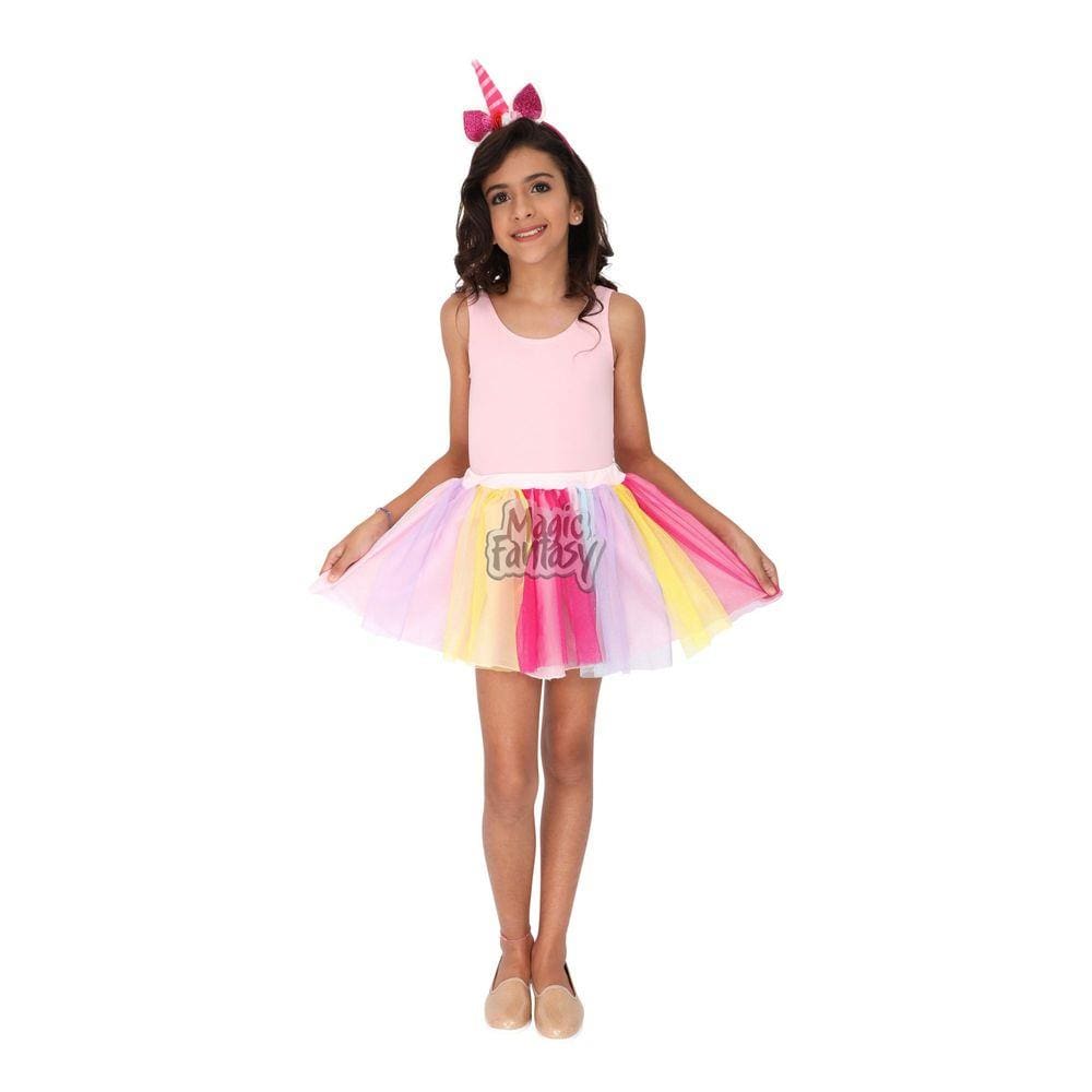 Saia de Tule Unicórnio Infantil
