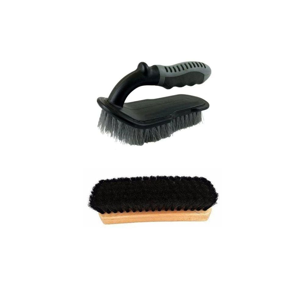 Escova Cerdas Duras P/ Estofados + Escova Cerdas Macias