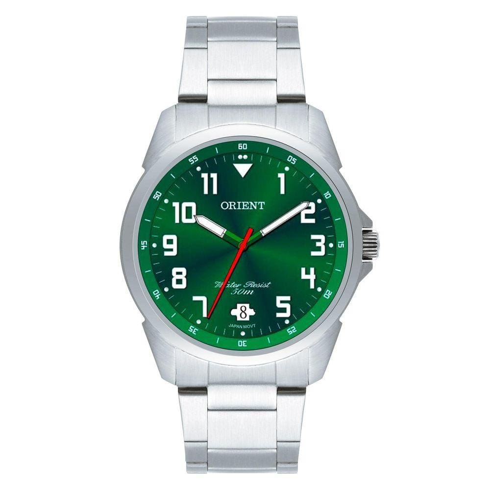 Relógio Orient Masculino Mbss1154a E2sx Verde Analogico
