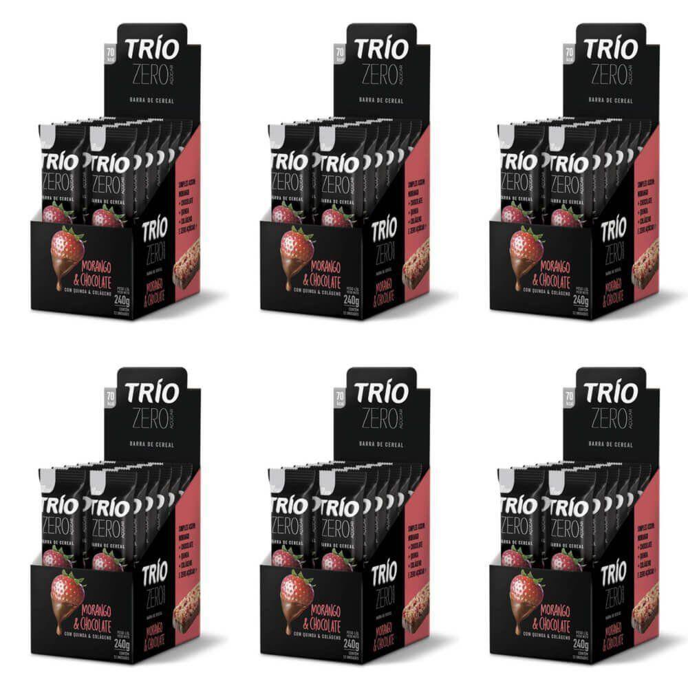 Barra cereal trio zero acucar com 12 unid banana com chocolate | Extra