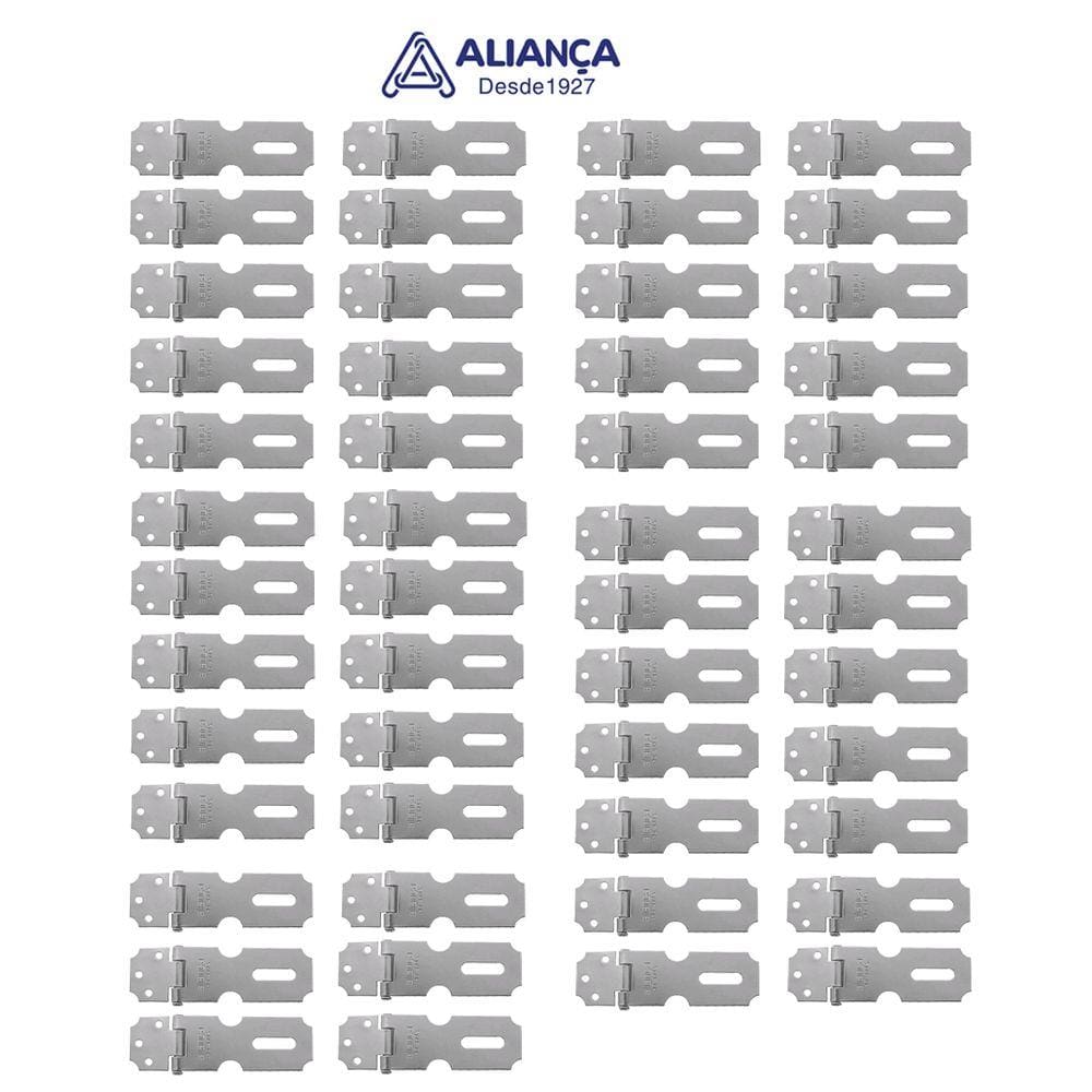 Kit 50 Unidades Porta Cadeado 2 Polegadas 51mm Aliança