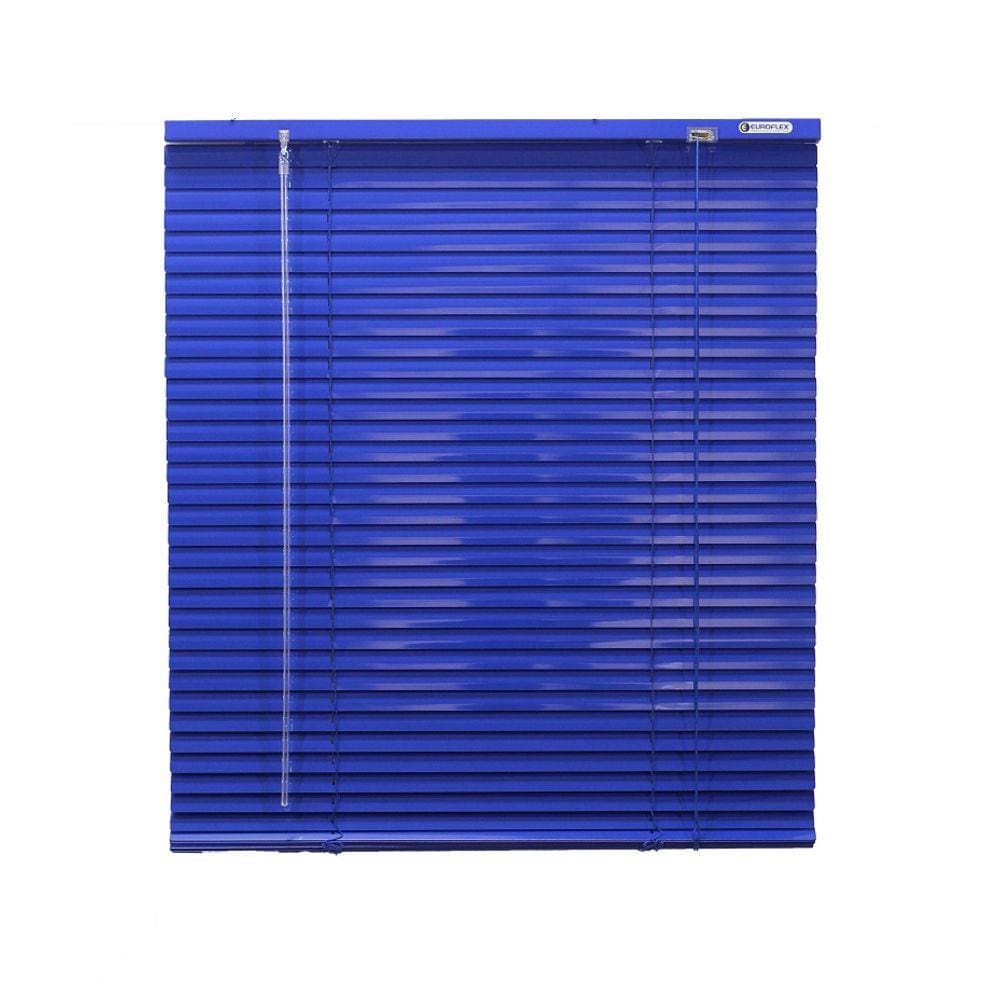 Persiana Horizontal Alumínio Azul (Largura 80 x 160 cm Altura) 25mm - cortina 0,80 x 1,60 m