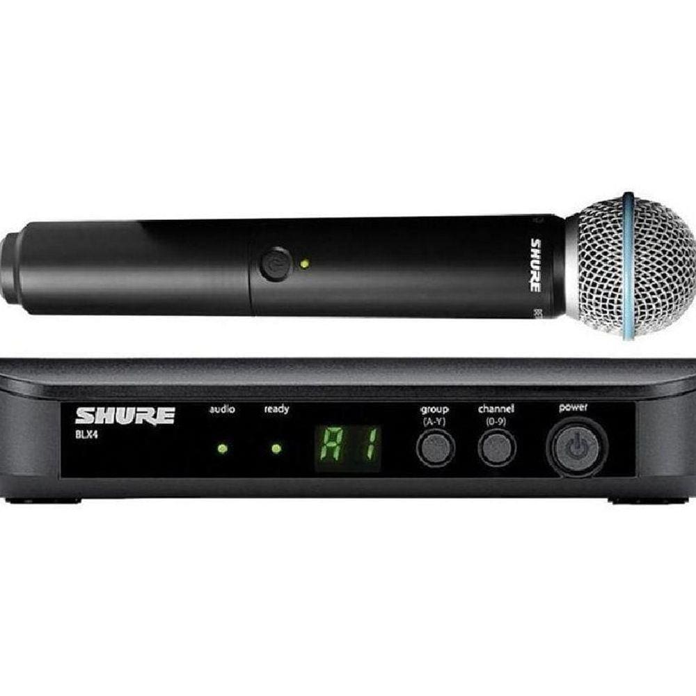 Microfone Sem Fio Shure Blx24 Beta58