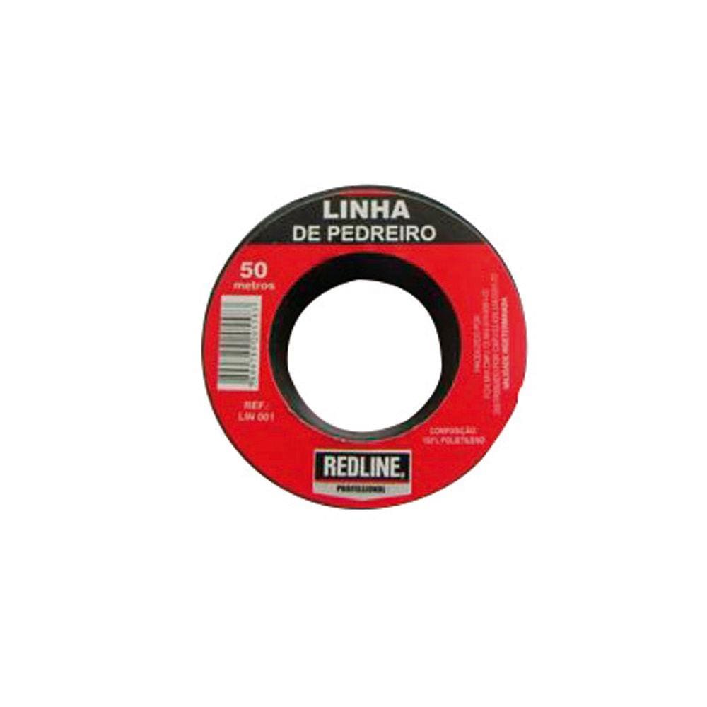 Linha de Pedreiro, 50m Redline