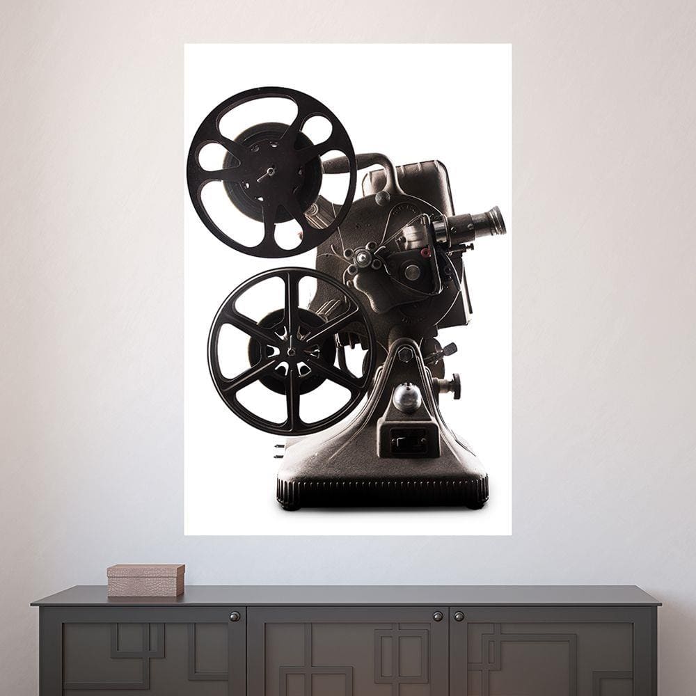 Painel Adesivo de Parede - Projetor - Cinema - 1594pnp