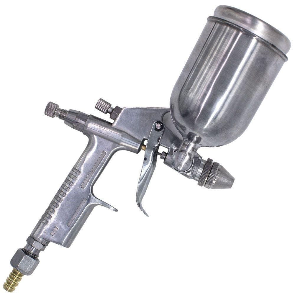 Pistola de Pintura K3 GT53 Gravidade 90ML Bico 0,5 Ajustável Alumínio Lorben