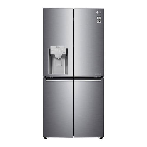 Menor preço em Geladeira Refrigerador French Door LG 428L Inox GCL228FTLK