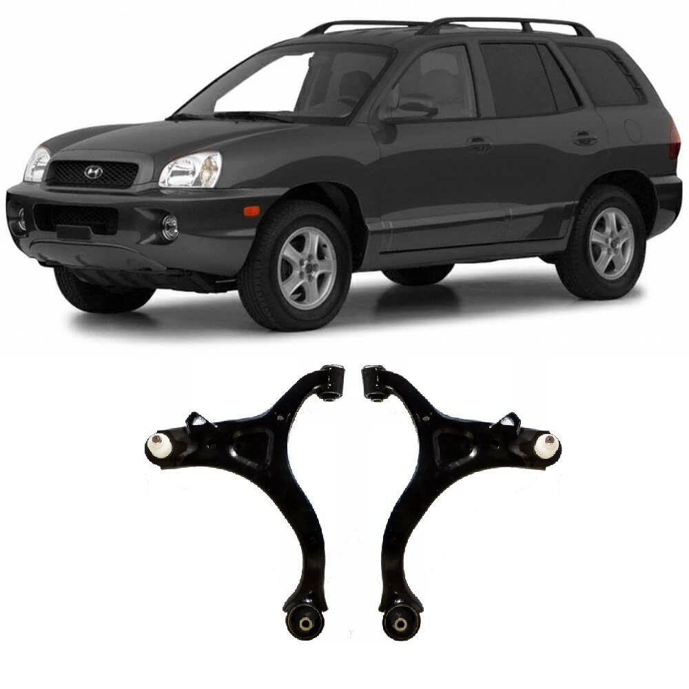 Bandeja Hyundai Santa Fé Dianteira (2001 Até 2006) Flex Automotive O Par