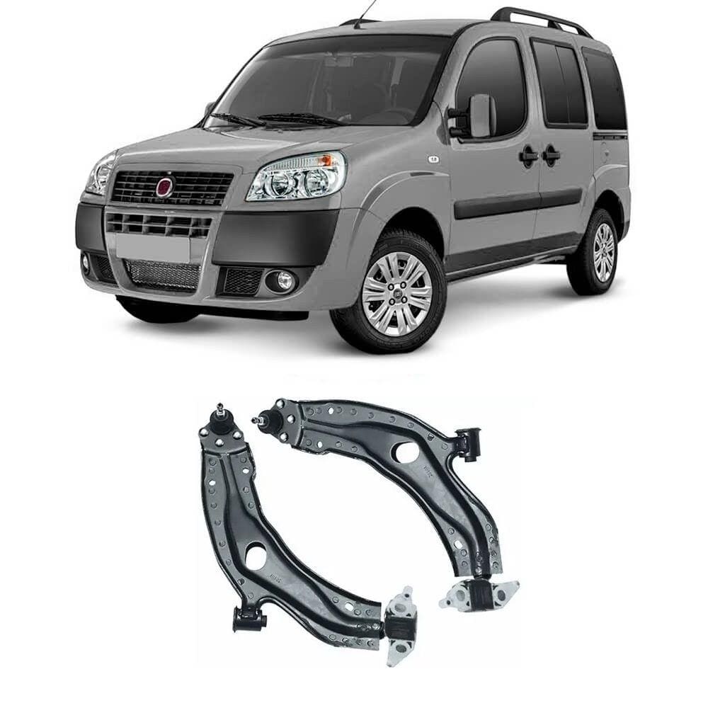 Bandeja Fiat Doblo Dianteira (2004 Até 2014) Flex Automotive O Par